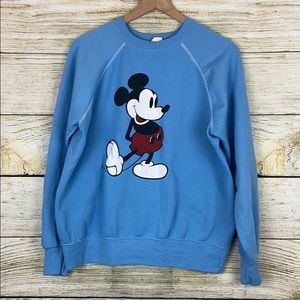 Vintage 80s Mickey Mouse Disney sweatshirt Large